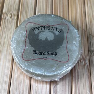 New Mens Beard Soap Perfect Stocking Stuffer Anthony's Boutique Christmas Gift